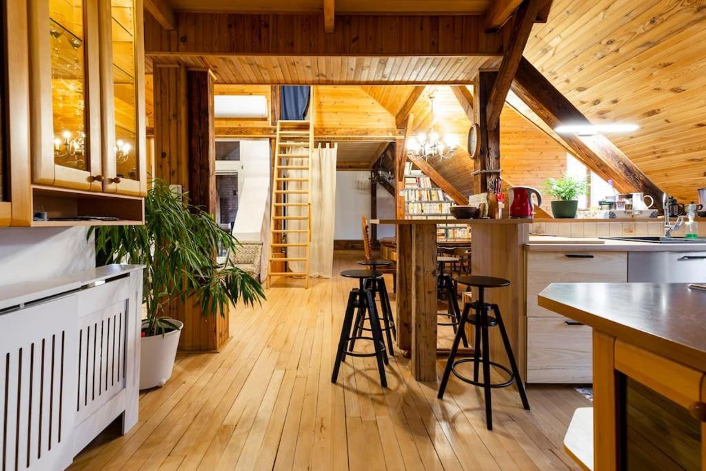 ברטיסלאבה Rooftop 180M2 Loft With Private Sauna, מראה חיצוני תמונה