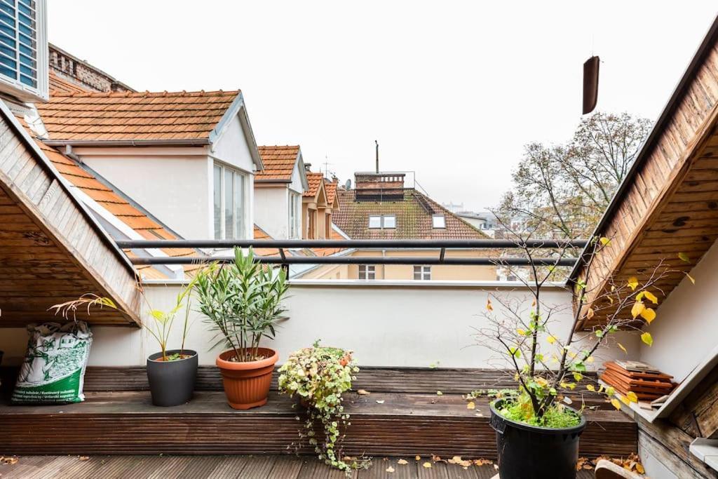 ברטיסלאבה Rooftop 180M2 Loft With Private Sauna, מראה חיצוני תמונה