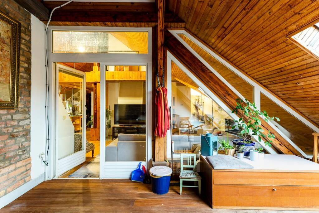 ברטיסלאבה Rooftop 180M2 Loft With Private Sauna, מראה חיצוני תמונה
